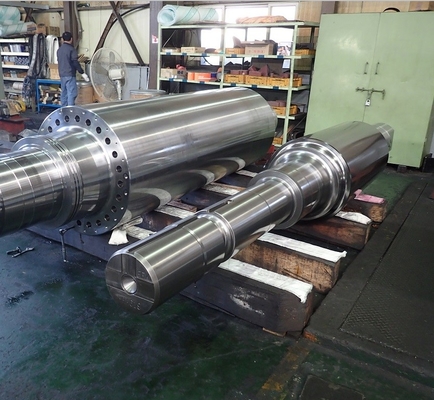 সিএনসি মেশিনিং সারফেস সহ ফোরজিং 4140 Sae1045 C45e অ্যালয় স্টিল শ্যাফ্ট