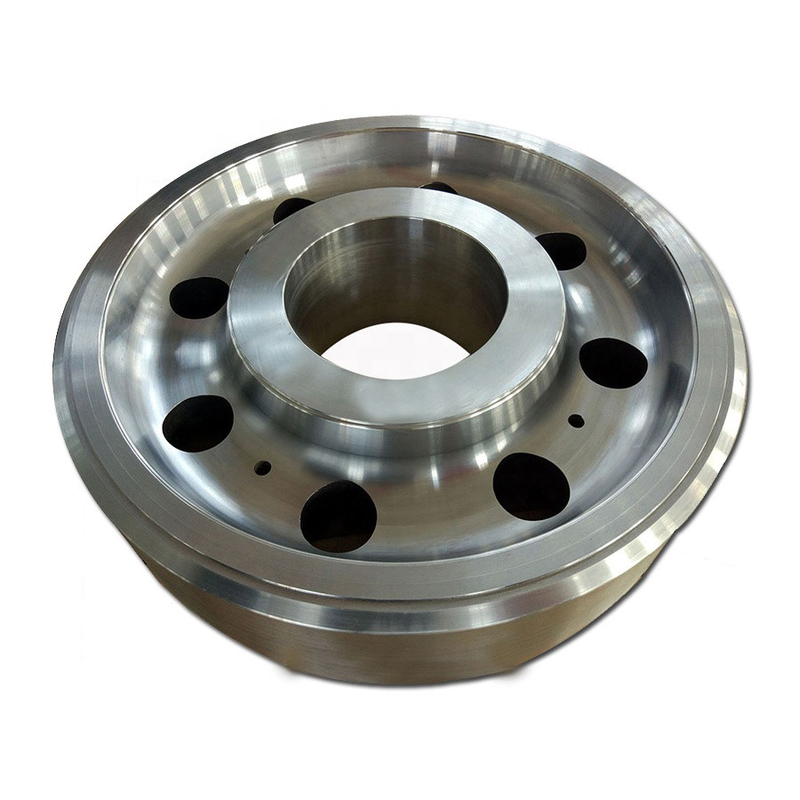 CNC মেশিনিং ইস্পাত St52 A36 হুইল পণ্য ISO 9001 A105 নকল ইস্পাত চাকা